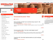 Tablet Screenshot of comunicate.mediafax.biz